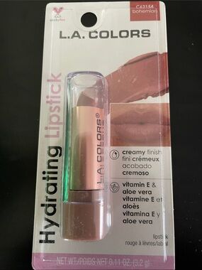 L.A. Colors NWT bohemian nude lipstick